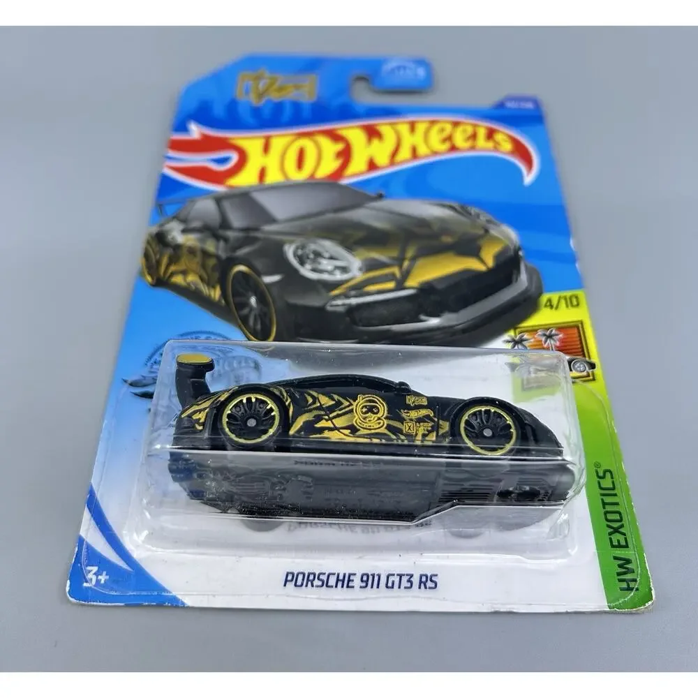 Hot Wheels PORSCHE 911 GT3 RS HW Exotics 4/10 Black 2020 Mattel Diecast 1:64